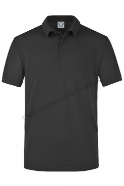 Siyah Polo Yaka İş Tişörtü