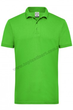 Polo Yaka Yeşil İş Tişörtü
