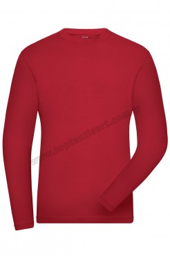 Sweatshirt Kırmızı Uzun Kollu 