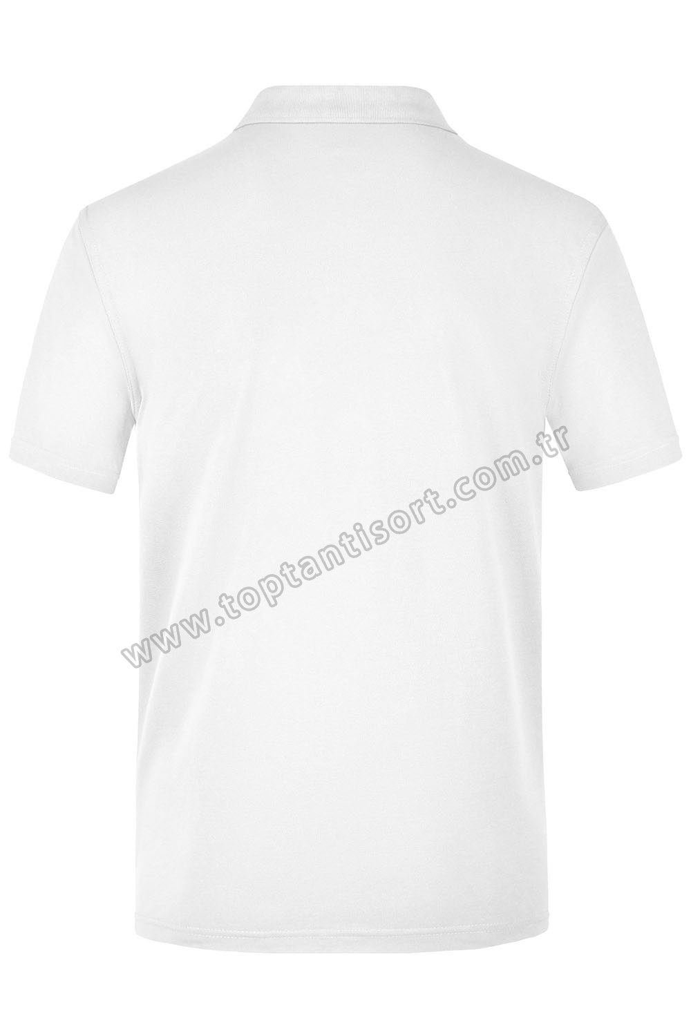 Polo Yaka Beyaz Promosyon T-Shirt