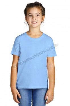Kız Çocuk Tişörtü Mavi